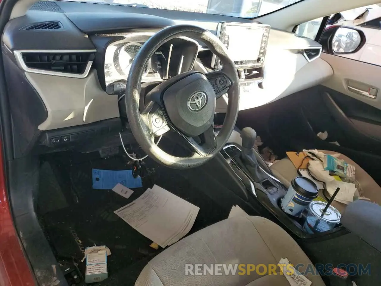 8 Фотография поврежденного автомобиля JTDHPRAE9LJ054912 TOYOTA COROLLA 2020