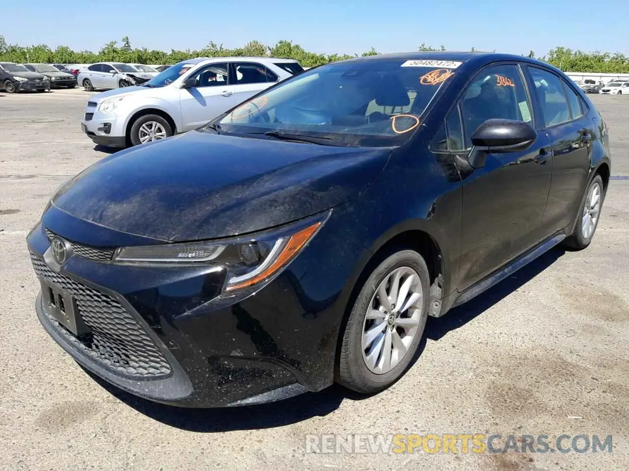 2 Фотография поврежденного автомобиля JTDHPRAEXLJ012586 TOYOTA COROLLA 2020