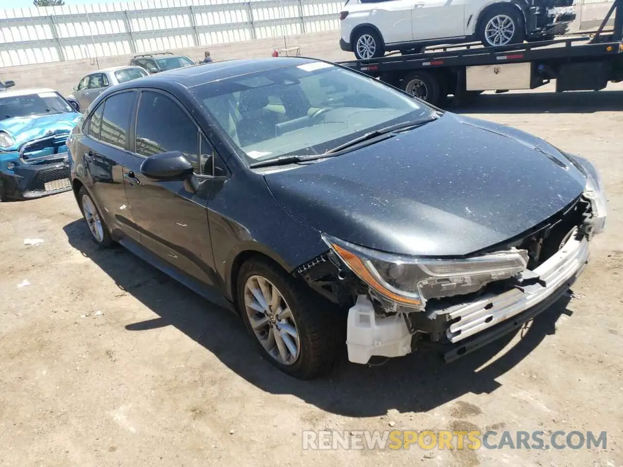 4 Photograph of a damaged car JTDHPRAEXLJ027282 TOYOTA COROLLA 2020