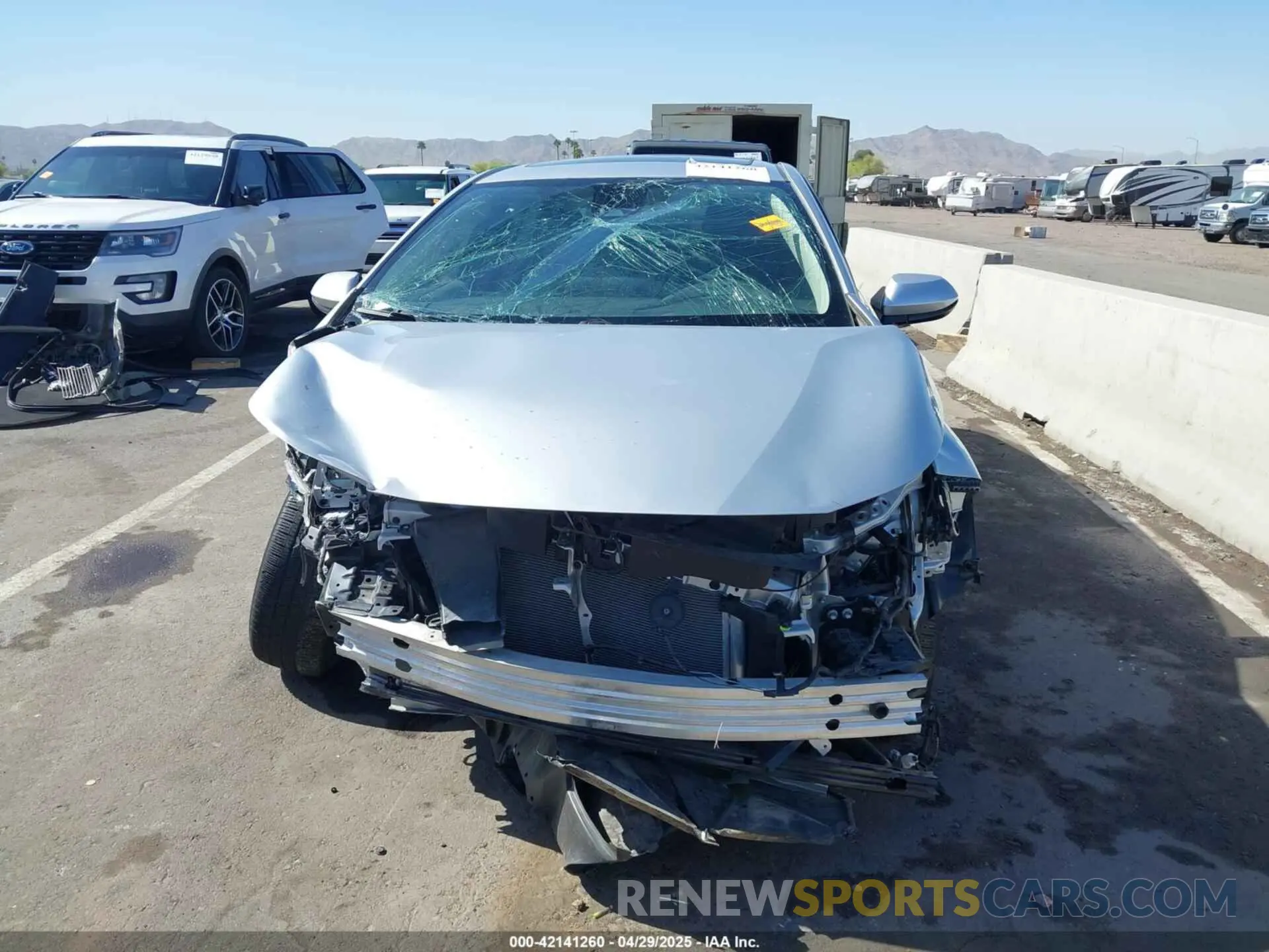 13 Photograph of a damaged car JTDHPRAEXLJ035706 TOYOTA COROLLA 2020