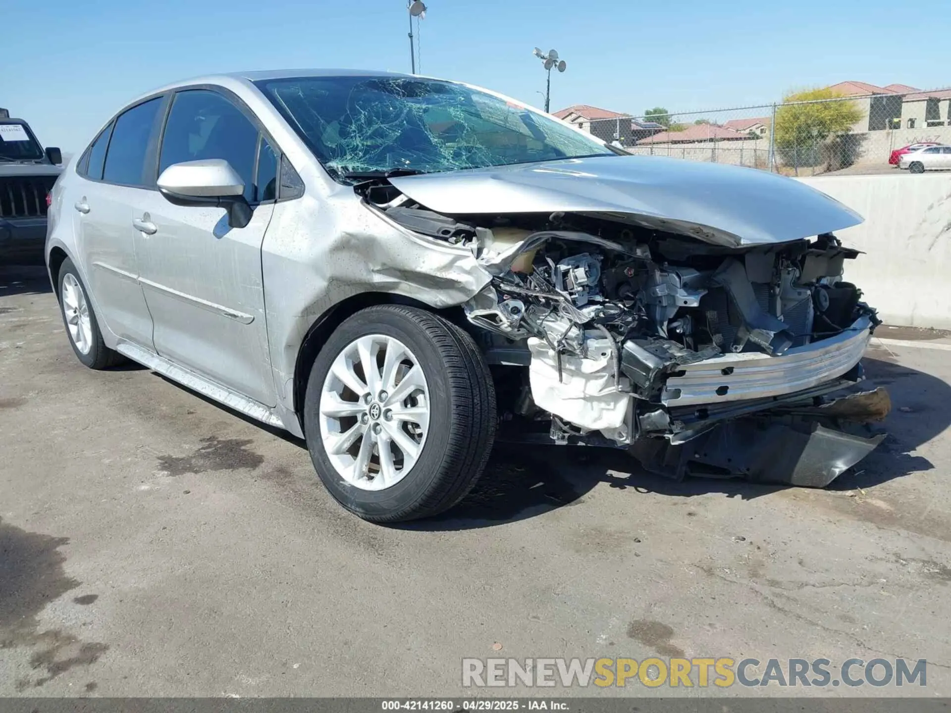 6 Photograph of a damaged car JTDHPRAEXLJ035706 TOYOTA COROLLA 2020