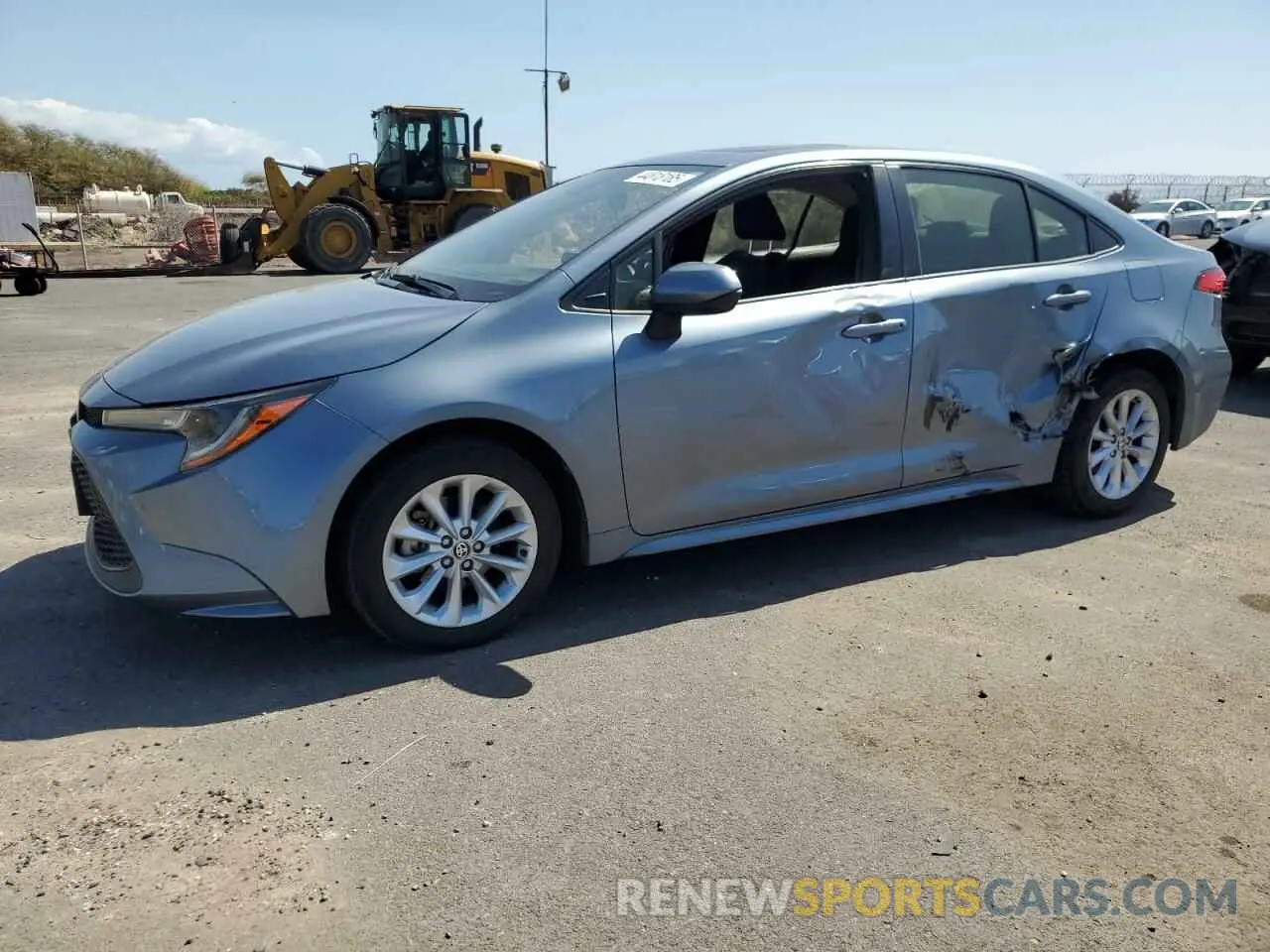 1 Photograph of a damaged car JTDHPRAEXLJ040503 TOYOTA COROLLA 2020