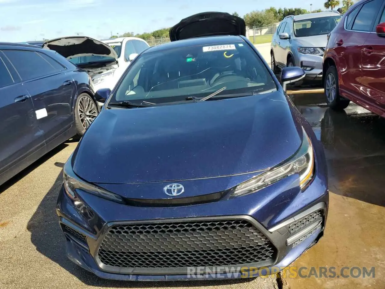 5 Photograph of a damaged car JTDM4RCE1LJ008737 TOYOTA COROLLA 2020