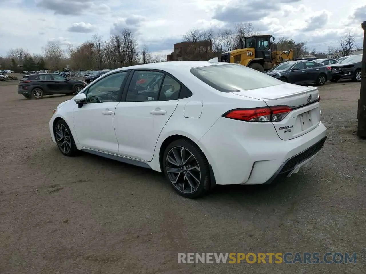 2 Фотография поврежденного автомобиля JTDM4RCE2LJ005216 TOYOTA COROLLA 2020