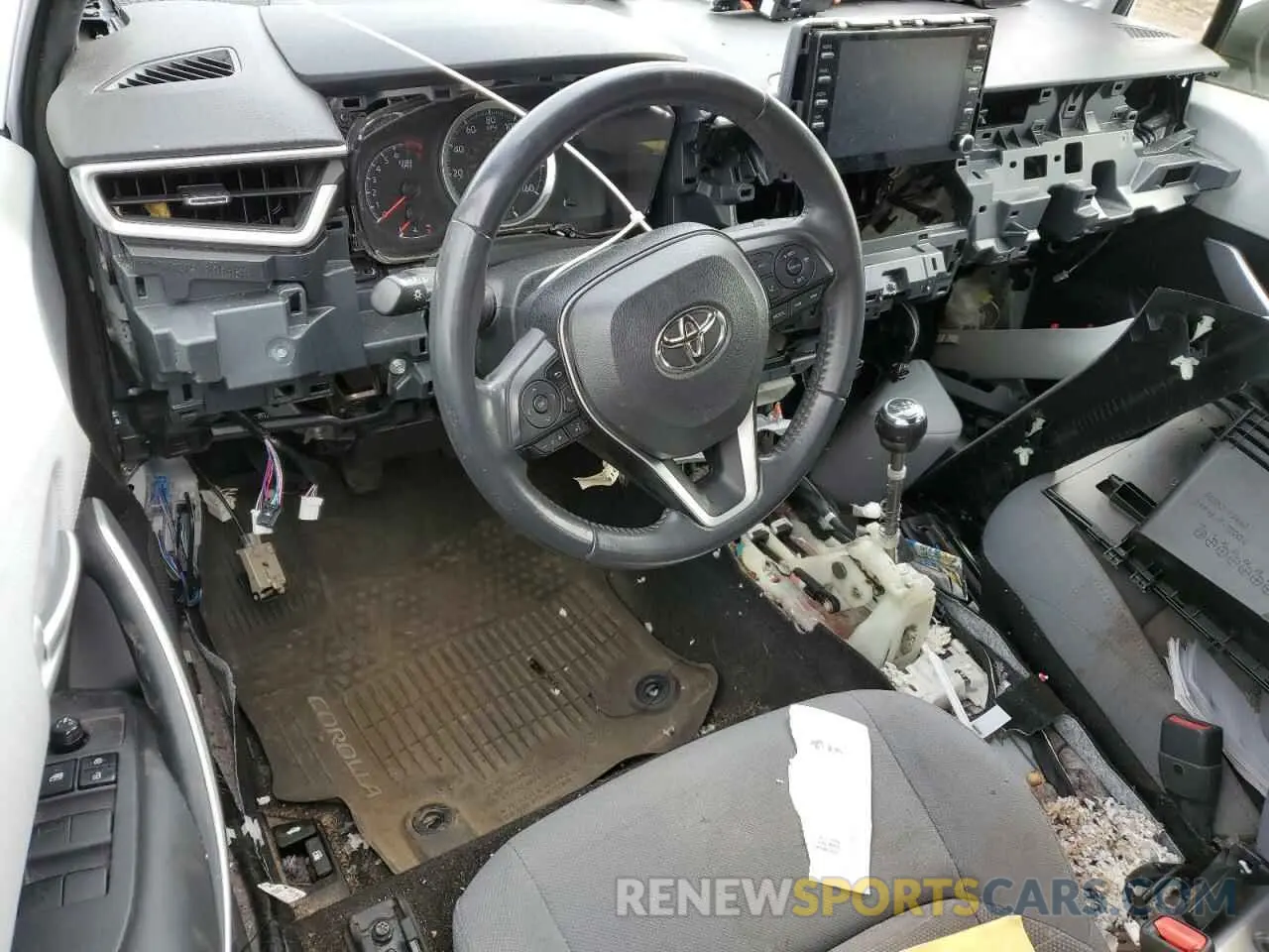 8 Фотография поврежденного автомобиля JTDM4RCE2LJ005216 TOYOTA COROLLA 2020