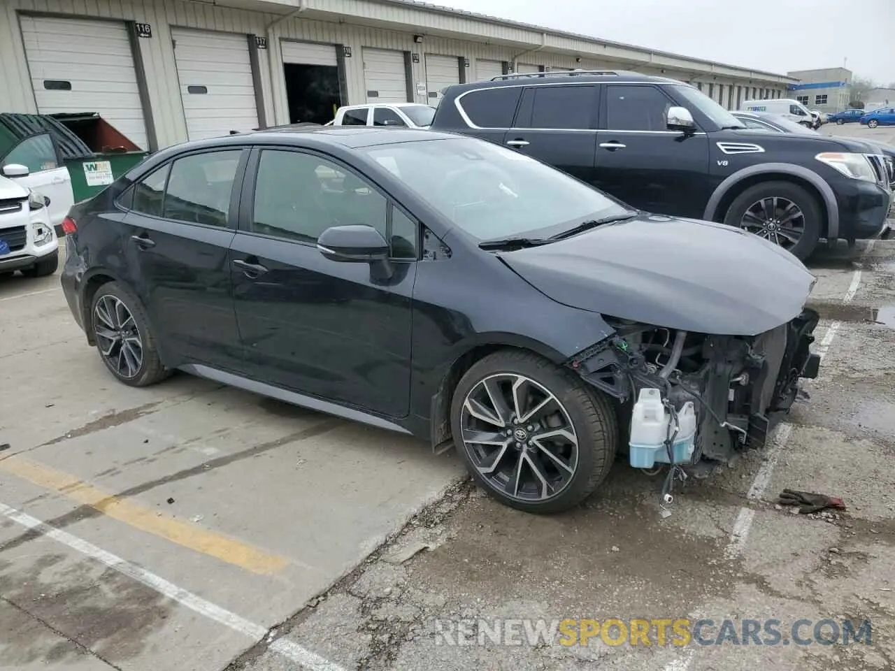 4 Photograph of a damaged car JTDM4RCE9LJ033546 TOYOTA COROLLA 2020