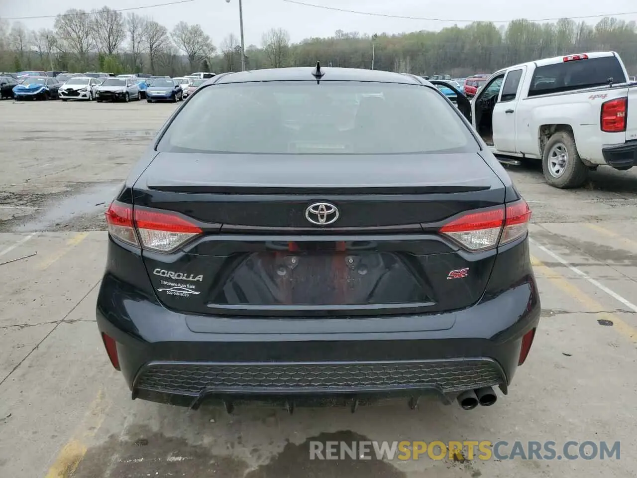 6 Photograph of a damaged car JTDM4RCE9LJ033546 TOYOTA COROLLA 2020