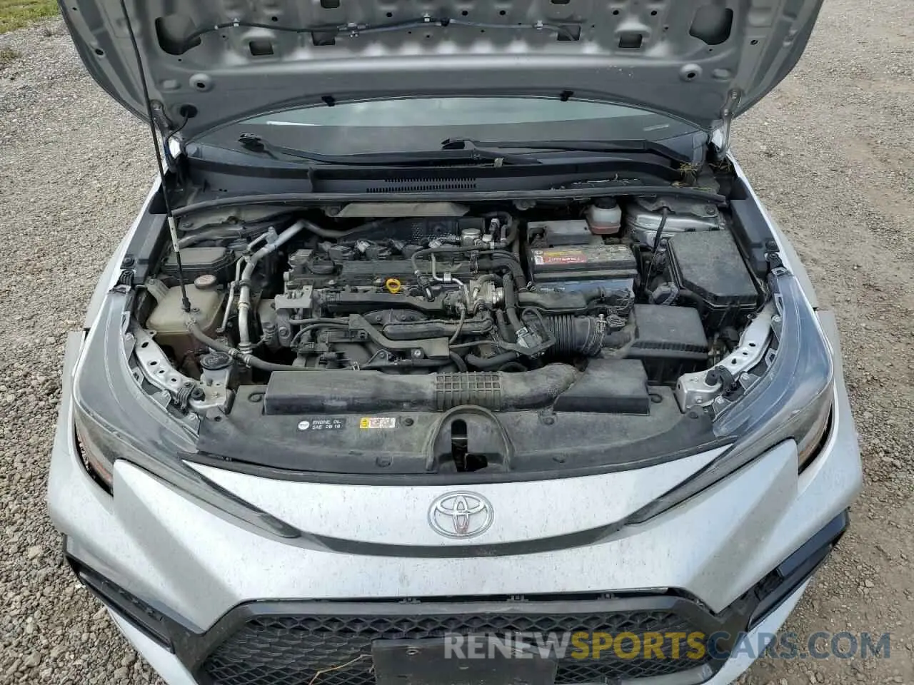 11 Photograph of a damaged car JTDP4RCE1LJ001543 TOYOTA COROLLA 2020