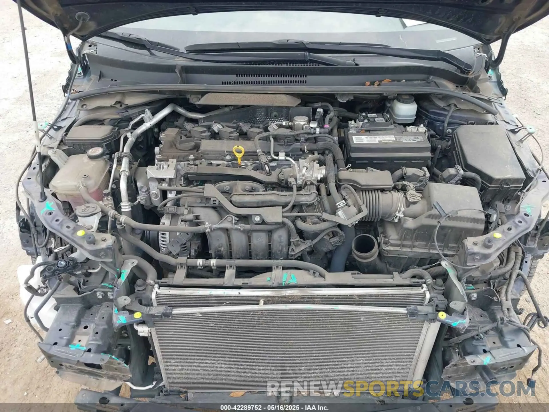 10 Фотография поврежденного автомобиля JTDP4RCE1LJ007696 TOYOTA COROLLA 2020