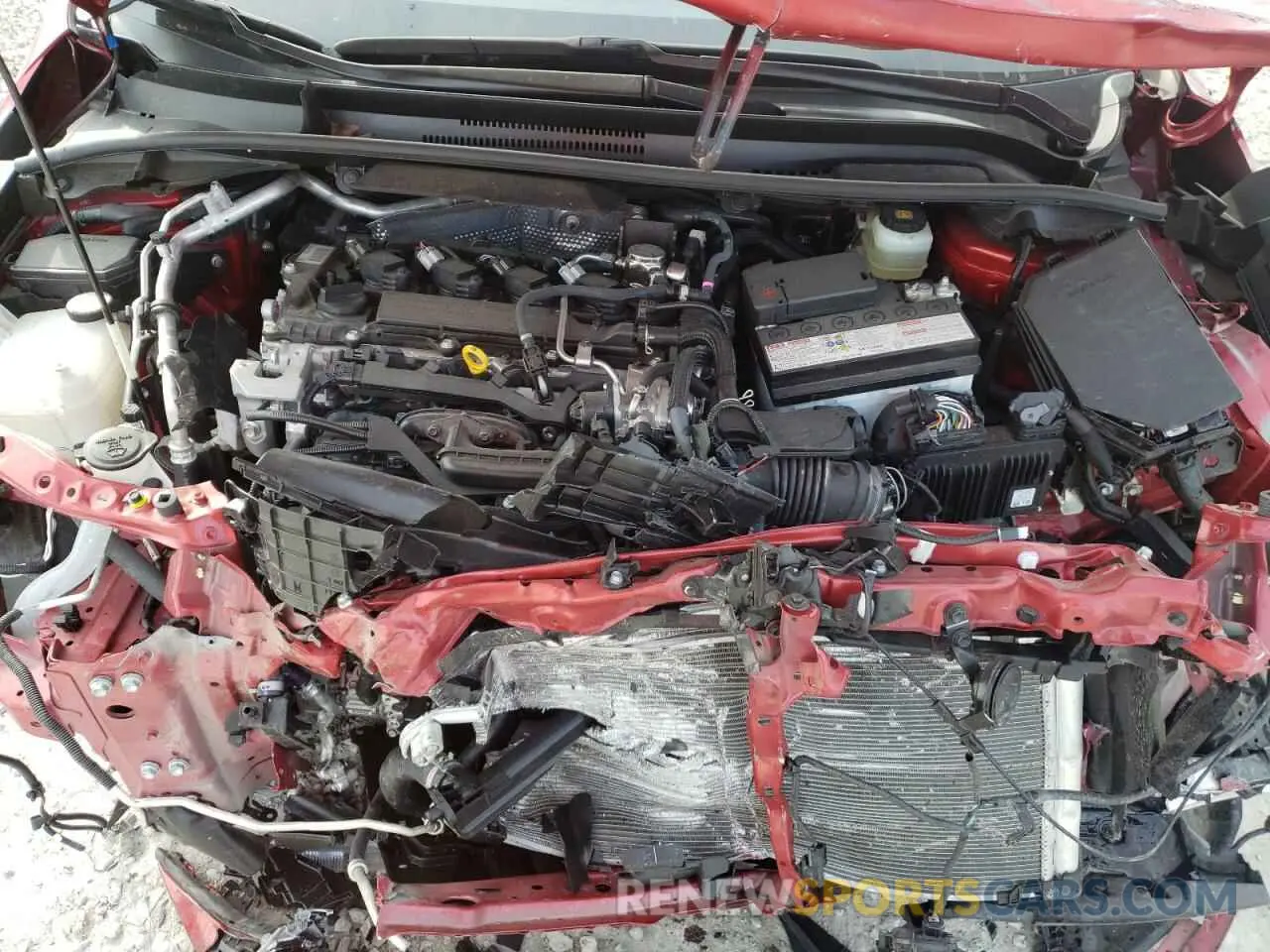 7 Photograph of a damaged car JTDP4RCE1LJ020531 TOYOTA COROLLA 2020