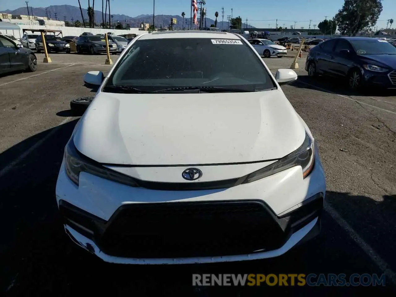 5 Photograph of a damaged car JTDP4RCE1LJ033425 TOYOTA COROLLA 2020