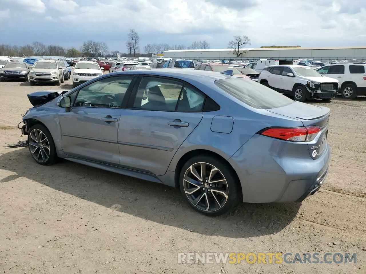 2 Фотография поврежденного автомобиля JTDP4RCE1LJ038365 TOYOTA COROLLA 2020