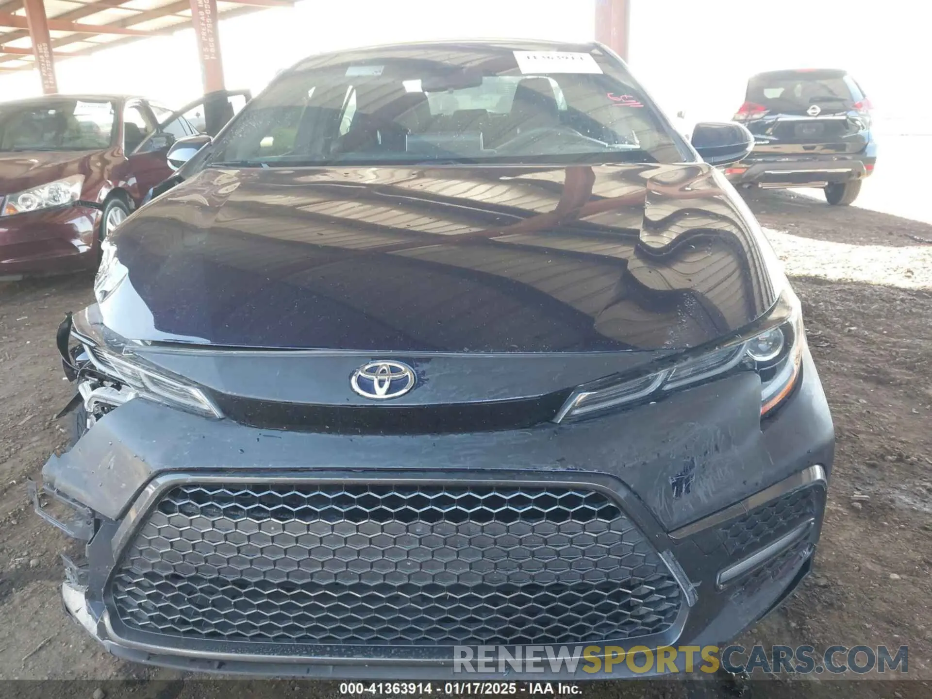 12 Photograph of a damaged car JTDP4RCE2LJ018609 TOYOTA COROLLA 2020