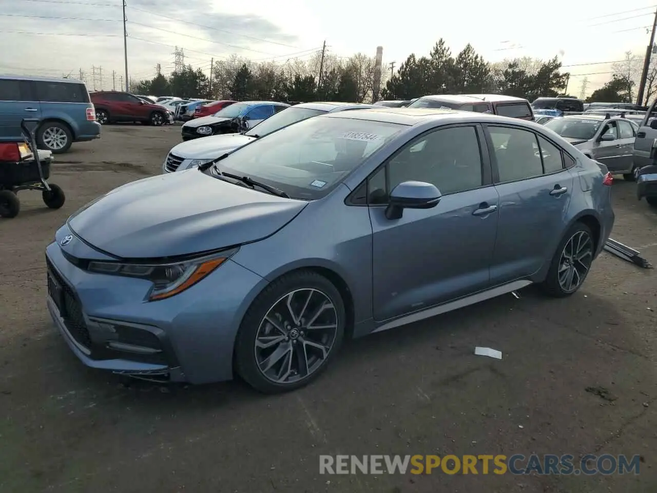 1 Фотография поврежденного автомобиля JTDP4RCE3LJ013595 TOYOTA COROLLA 2020