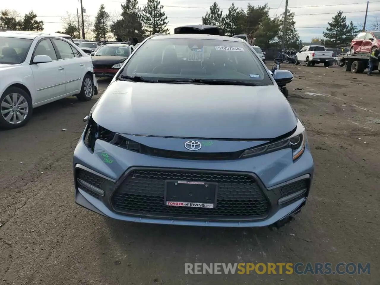 5 Фотография поврежденного автомобиля JTDP4RCE3LJ013595 TOYOTA COROLLA 2020