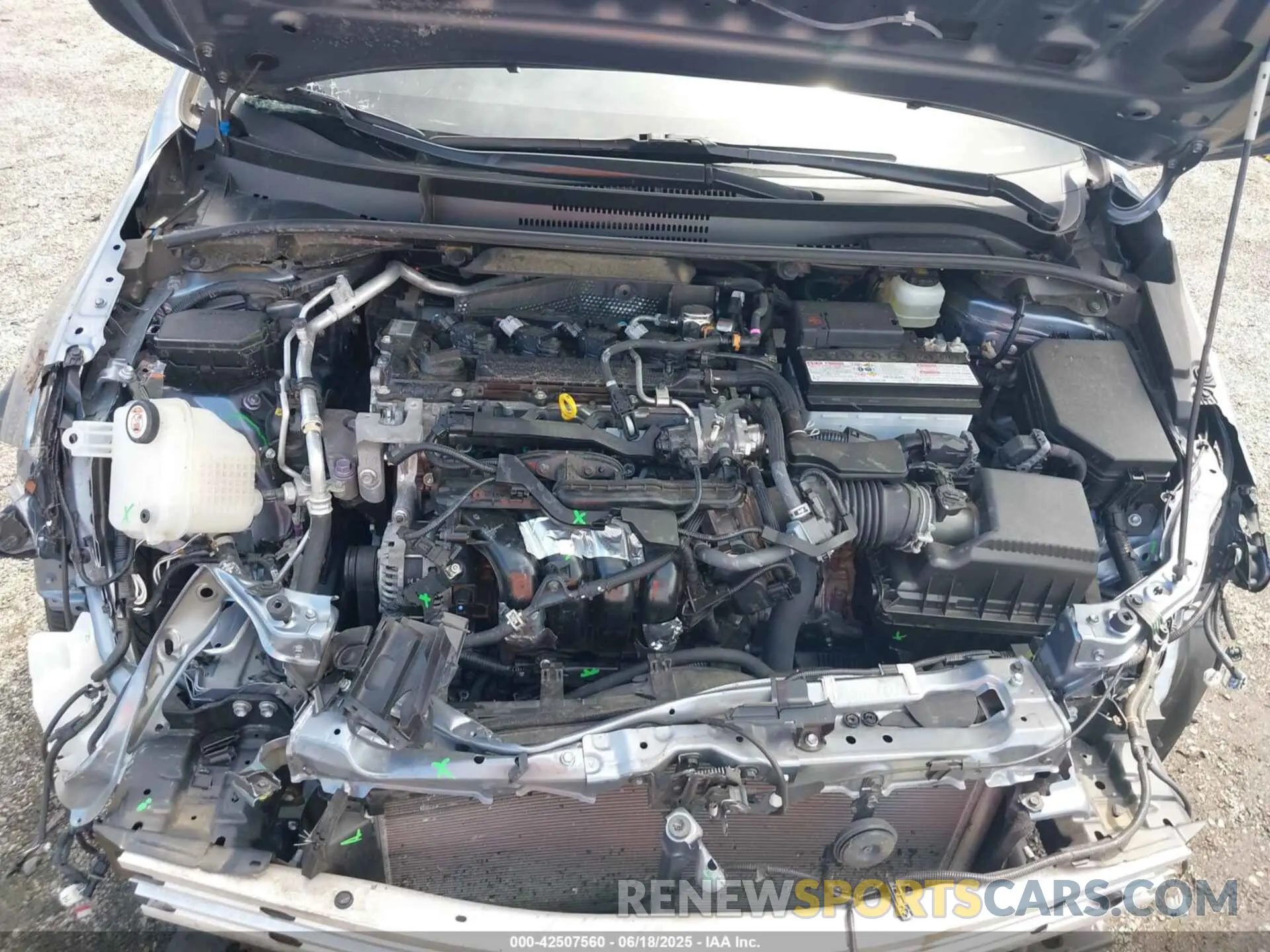 10 Photograph of a damaged car JTDP4RCE3LJ028047 TOYOTA COROLLA 2020