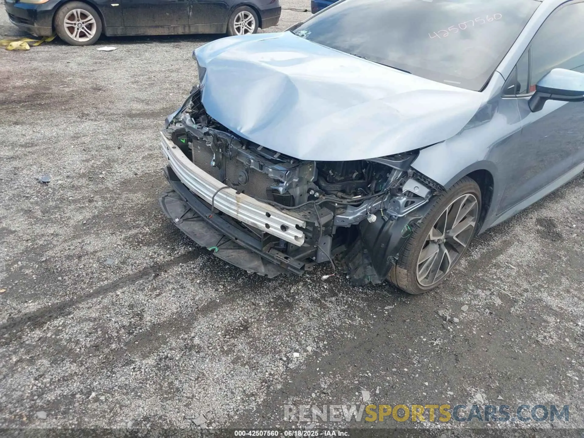 6 Photograph of a damaged car JTDP4RCE3LJ028047 TOYOTA COROLLA 2020