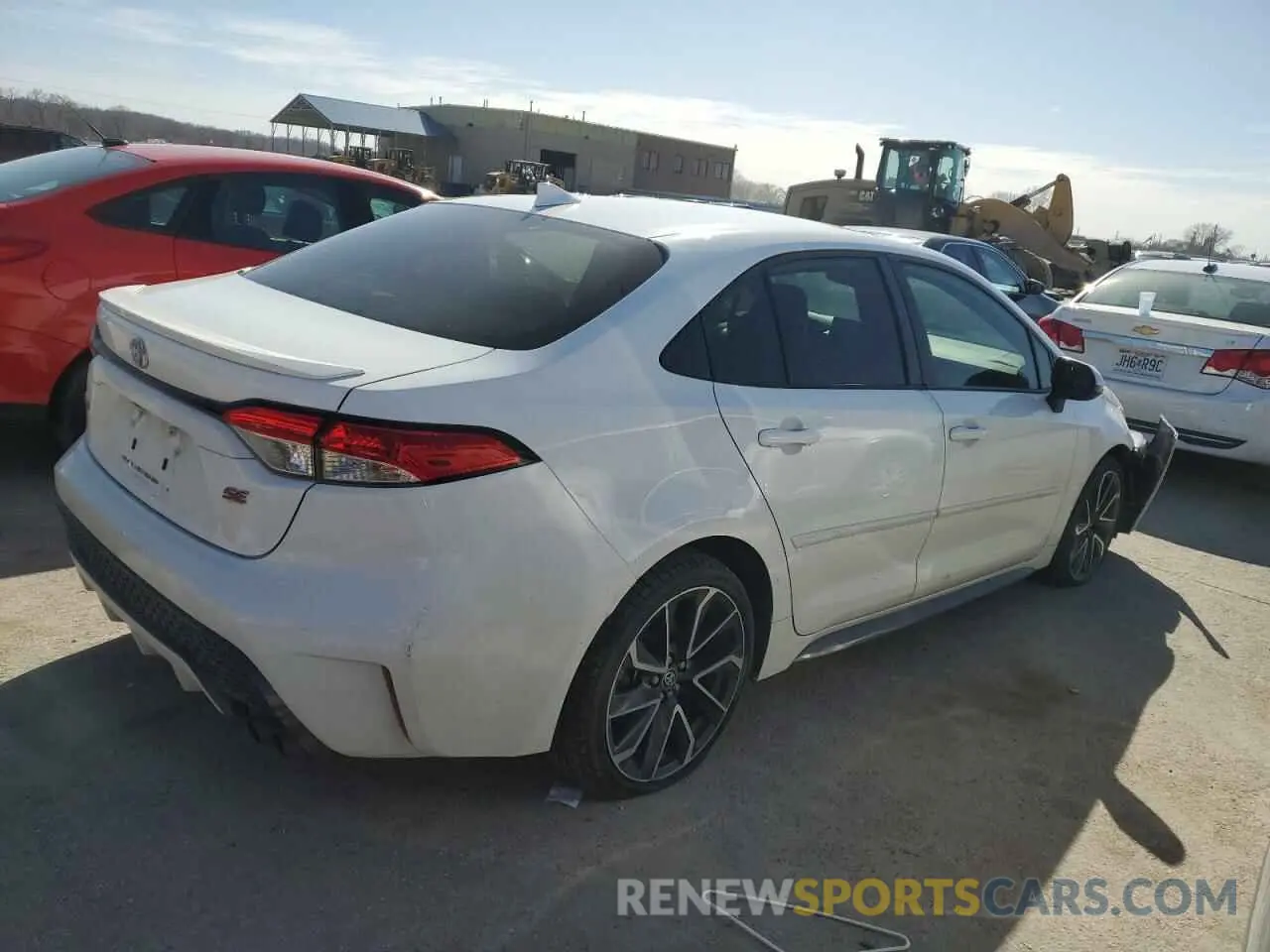 3 Photograph of a damaged car JTDP4RCE3LJ035421 TOYOTA COROLLA 2020
