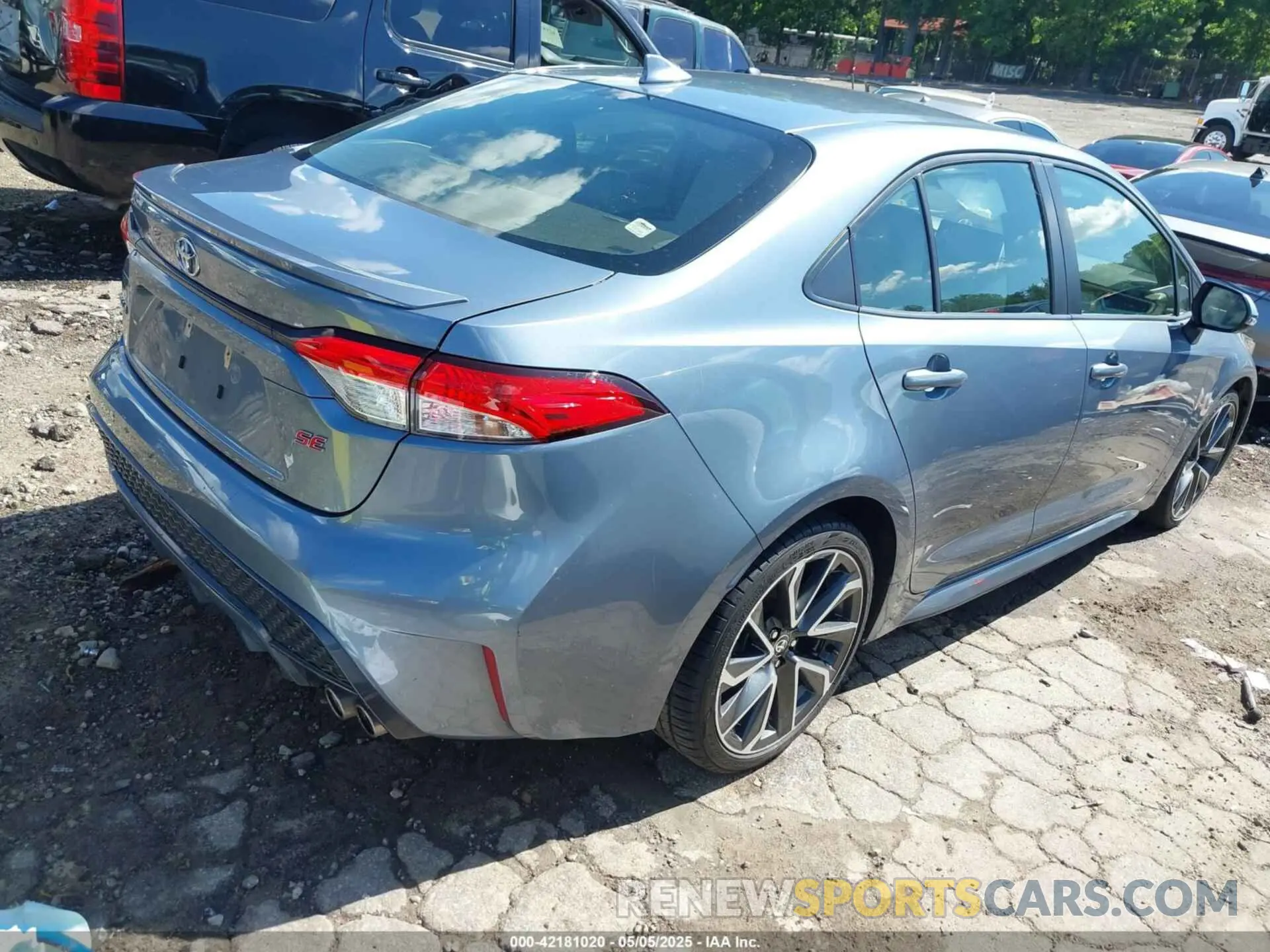4 Фотография поврежденного автомобиля JTDP4RCE3LJ040831 TOYOTA COROLLA 2020