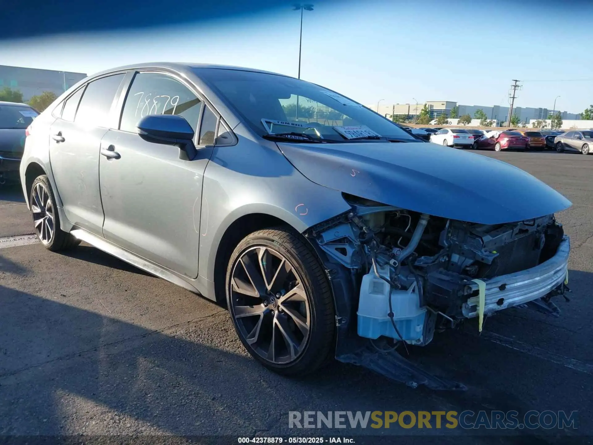 1 Photograph of a damaged car JTDP4RCE4LJ039526 TOYOTA COROLLA 2020