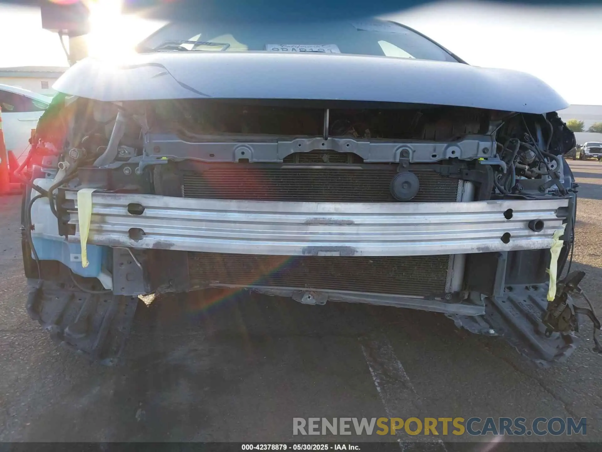 6 Photograph of a damaged car JTDP4RCE4LJ039526 TOYOTA COROLLA 2020