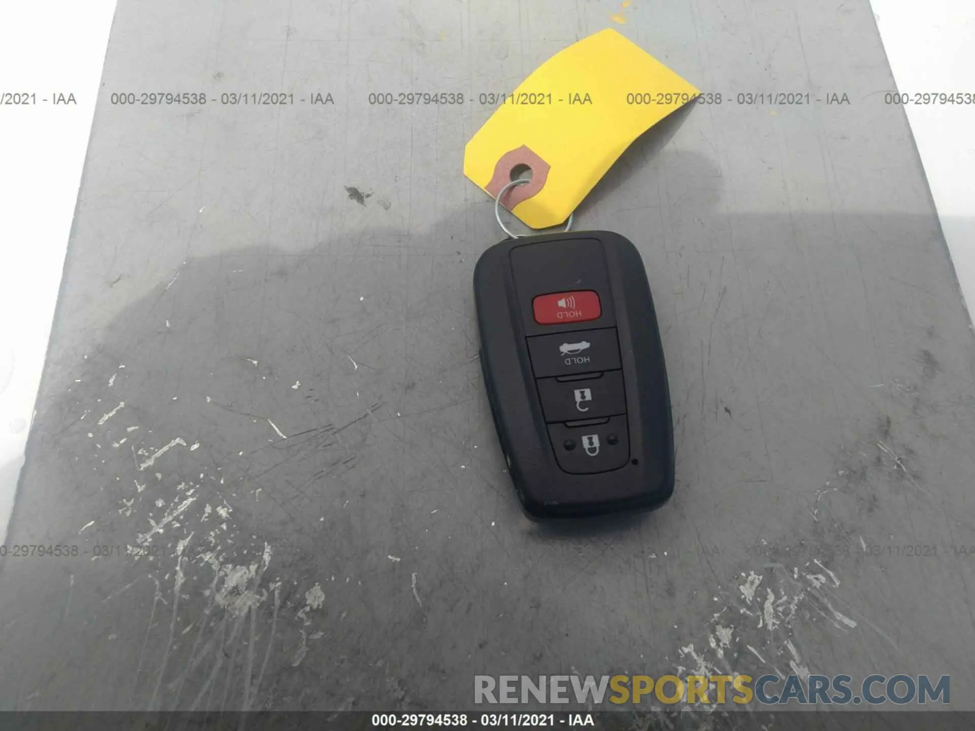 11 Photograph of a damaged car JTDP4RCE4LJ052924 TOYOTA COROLLA 2020