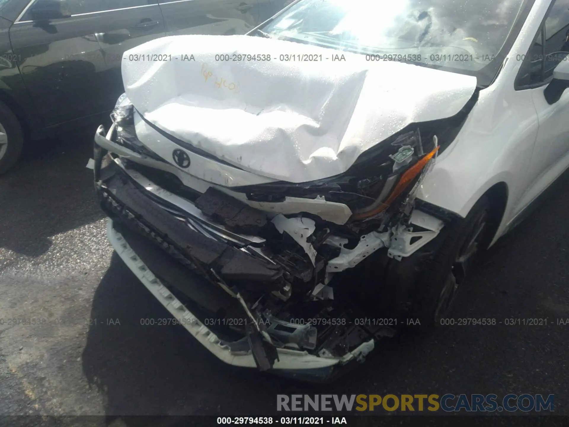 6 Photograph of a damaged car JTDP4RCE4LJ052924 TOYOTA COROLLA 2020