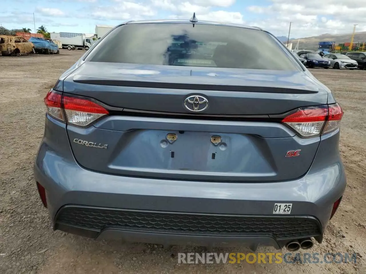 6 Photograph of a damaged car JTDP4RCE5LJ029197 TOYOTA COROLLA 2020