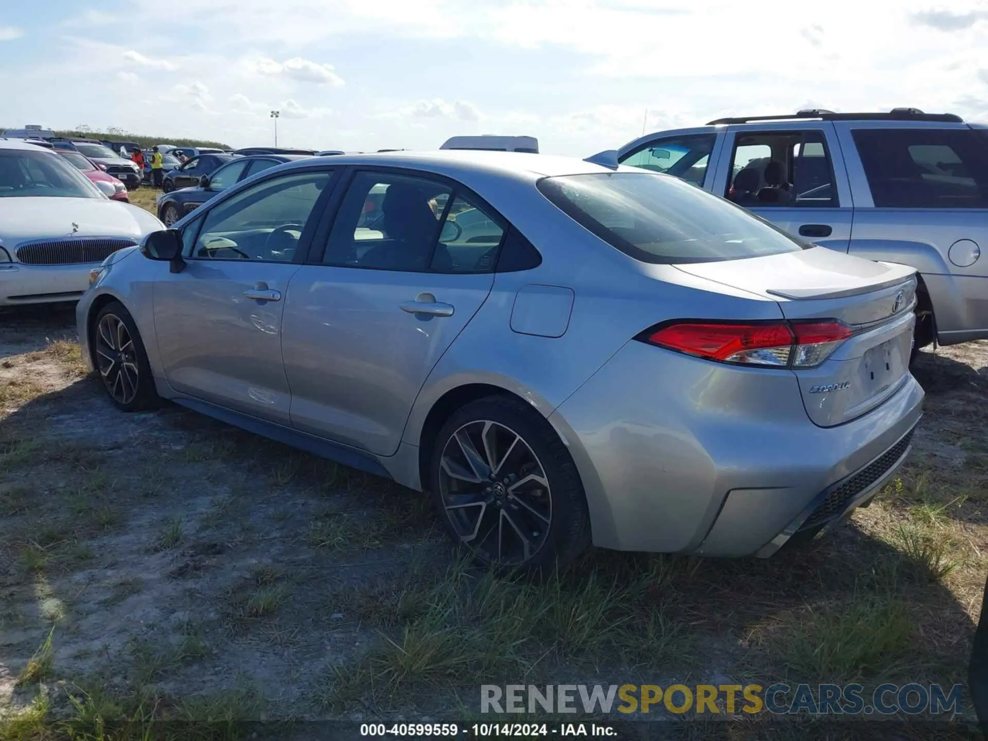 3 Фотография поврежденного автомобиля JTDP4RCE5LJ036165 TOYOTA COROLLA 2020