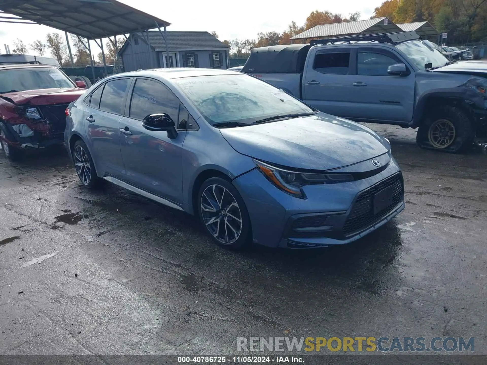 1 Фотография поврежденного автомобиля JTDP4RCE6LJ003420 TOYOTA COROLLA 2020