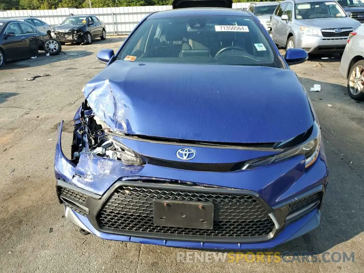 5 Фотография поврежденного автомобиля JTDP4RCE6LJ004406 TOYOTA COROLLA 2020