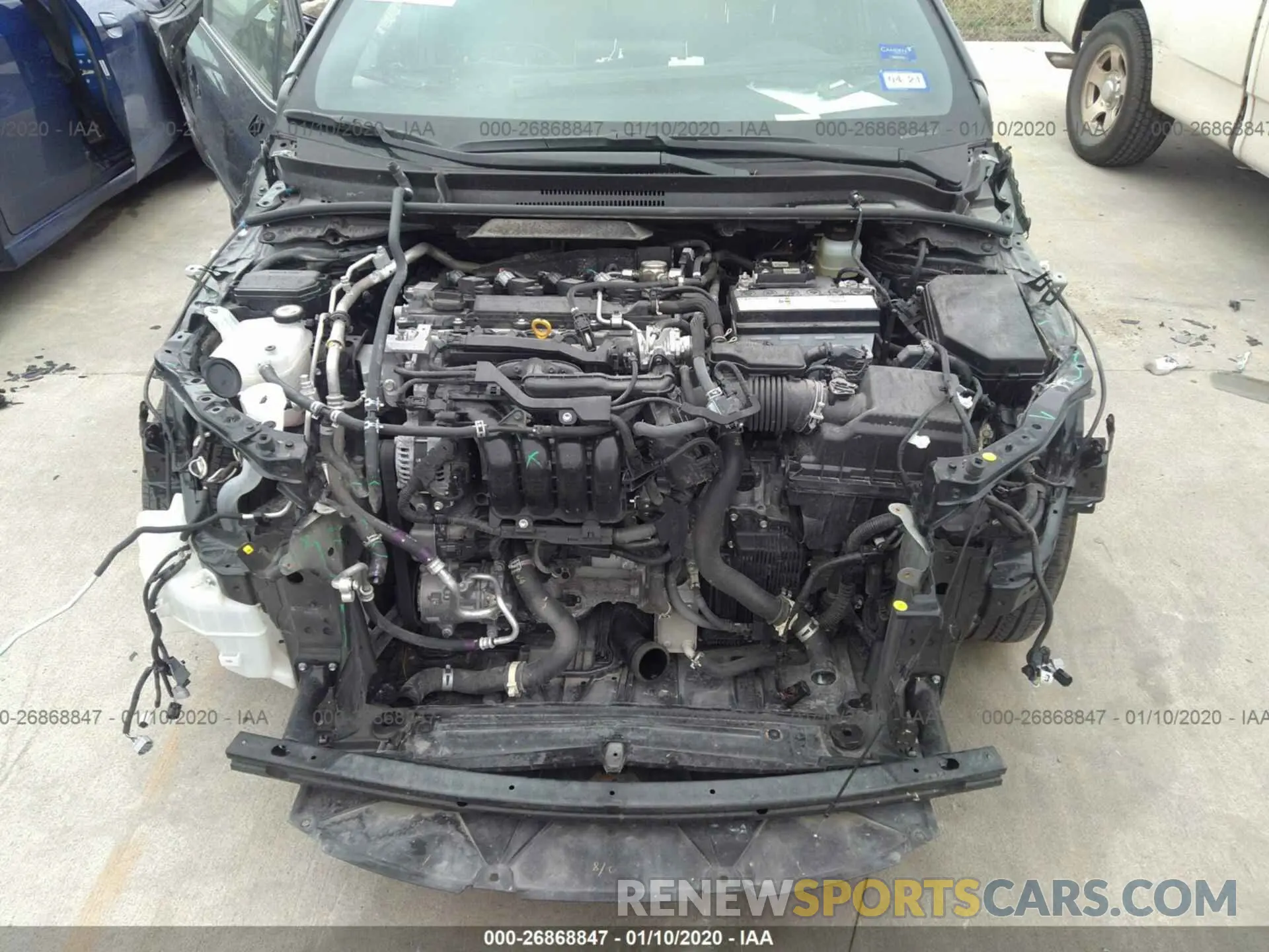 6 Photograph of a damaged car JTDP4RCE6LJ006625 TOYOTA COROLLA 2020