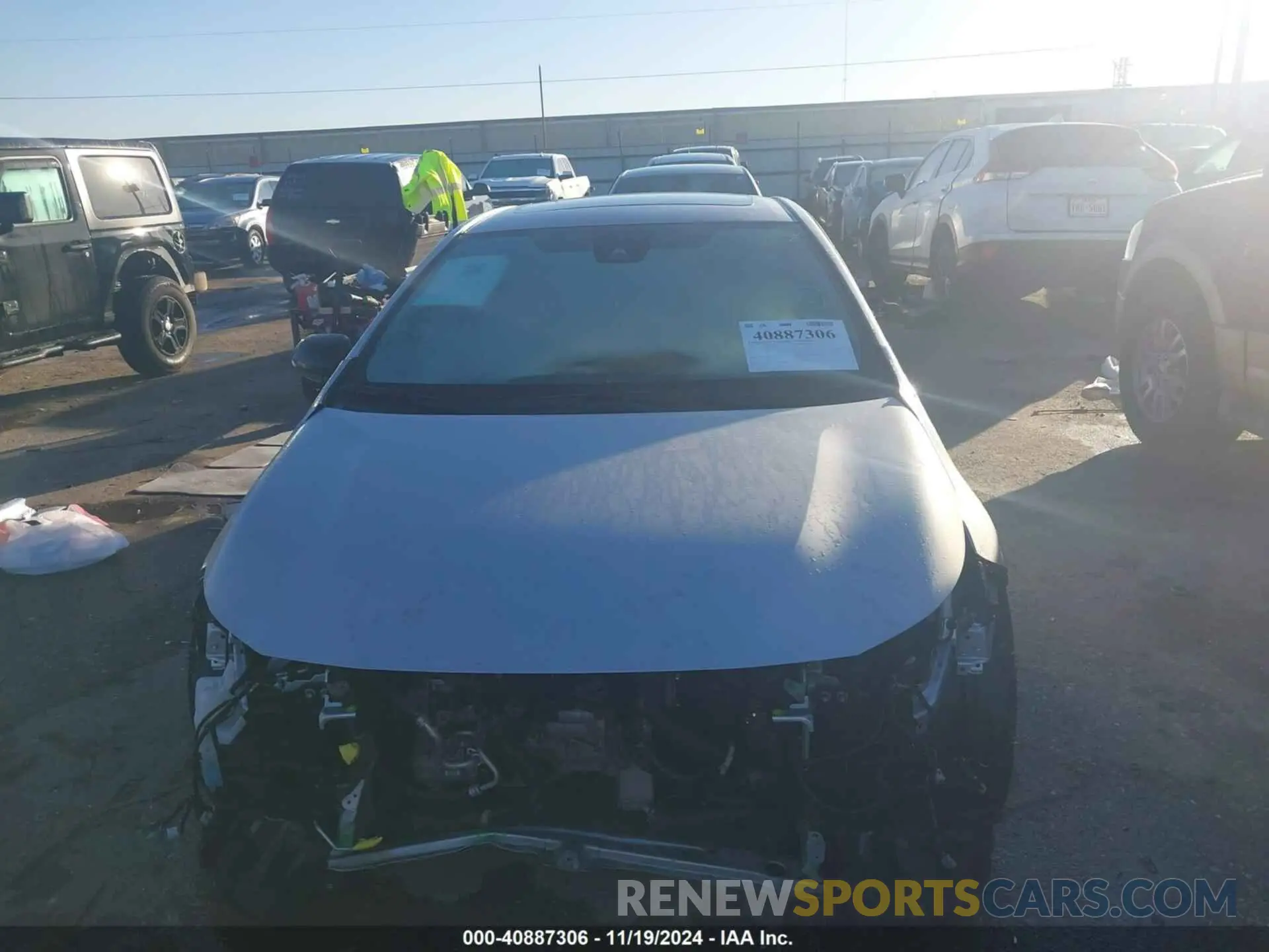 13 Фотография поврежденного автомобиля JTDP4RCE6LJ007368 TOYOTA COROLLA 2020