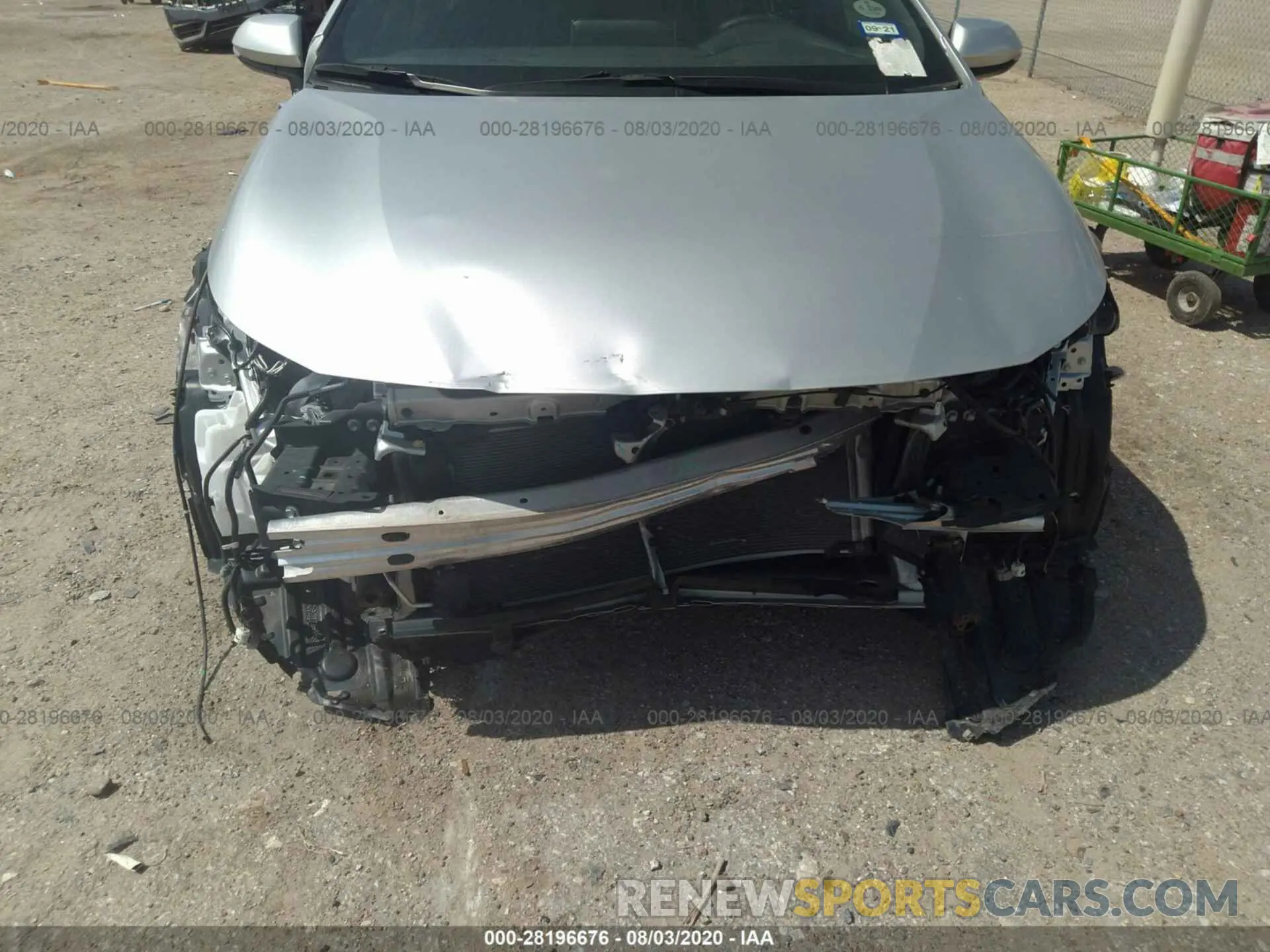 6 Photograph of a damaged car JTDP4RCE6LJ013414 TOYOTA COROLLA 2020