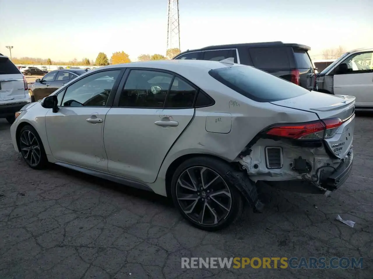 2 Photograph of a damaged car JTDP4RCE6LJ034179 TOYOTA COROLLA 2020