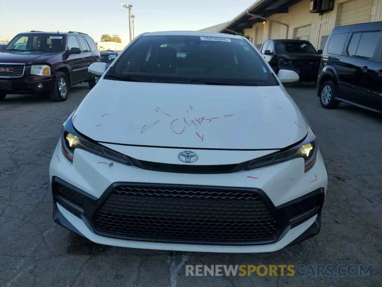 5 Photograph of a damaged car JTDP4RCE6LJ034179 TOYOTA COROLLA 2020
