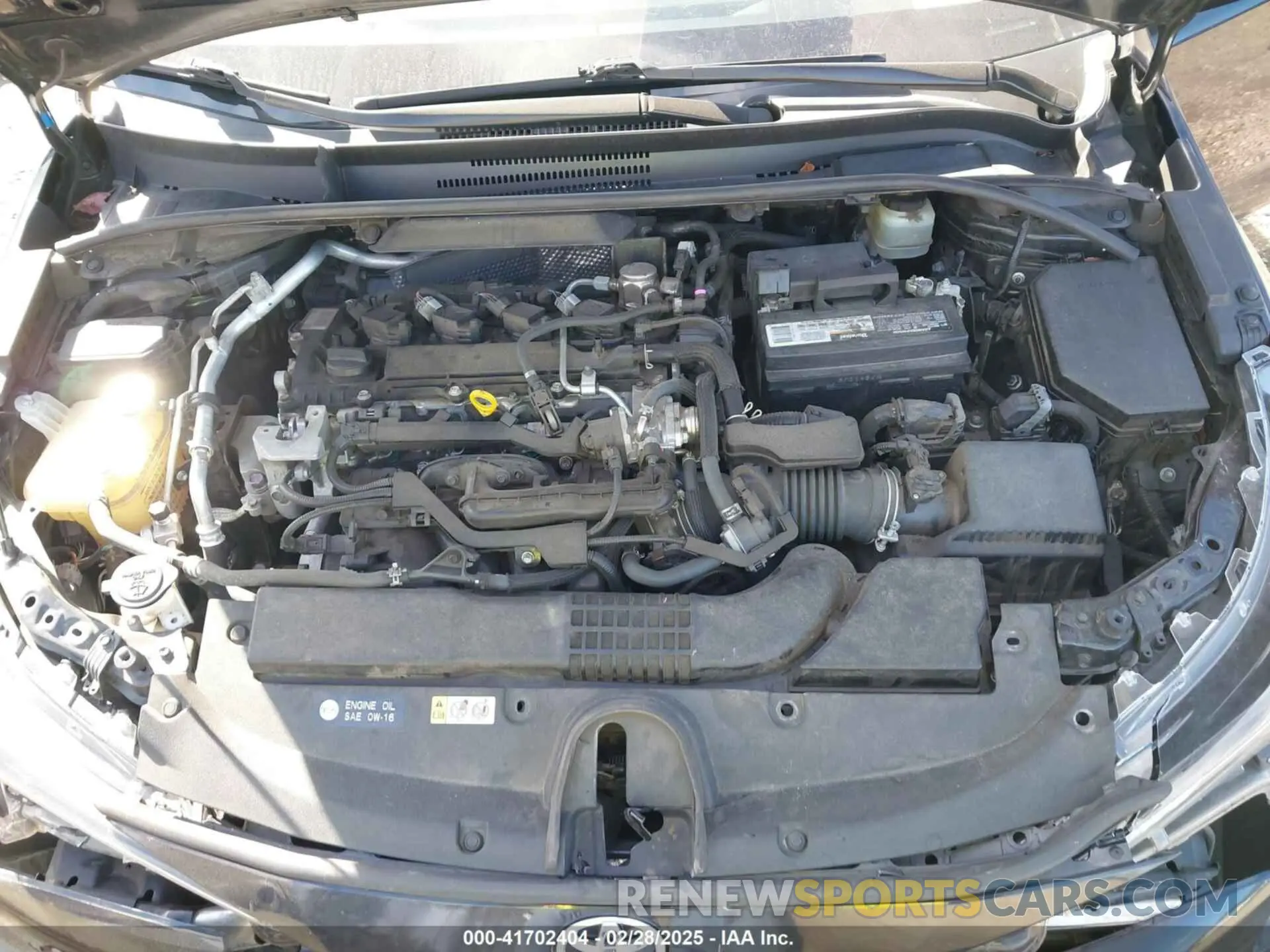 10 Photograph of a damaged car JTDP4RCE7LJ002602 TOYOTA COROLLA 2020