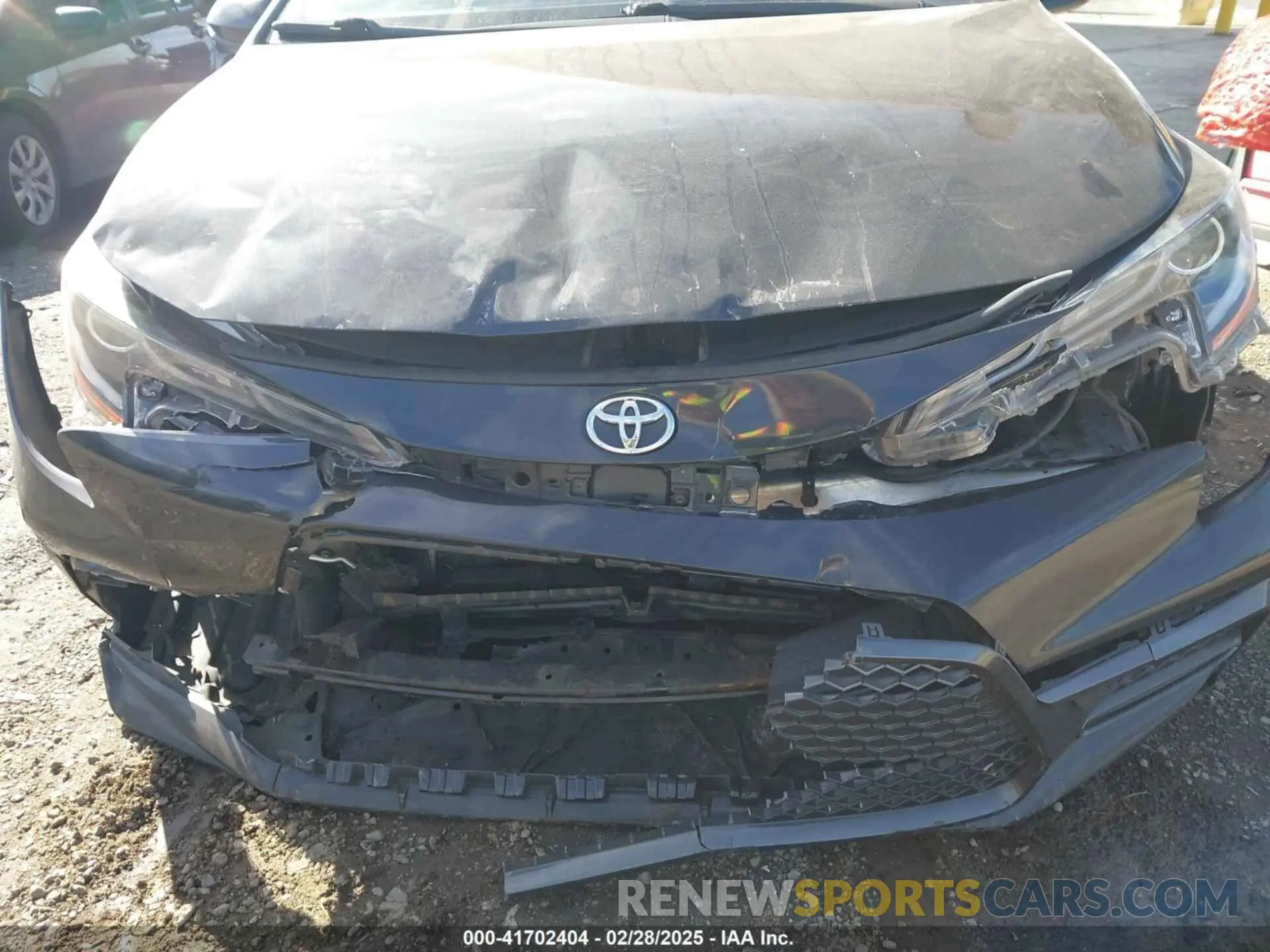 6 Photograph of a damaged car JTDP4RCE7LJ002602 TOYOTA COROLLA 2020