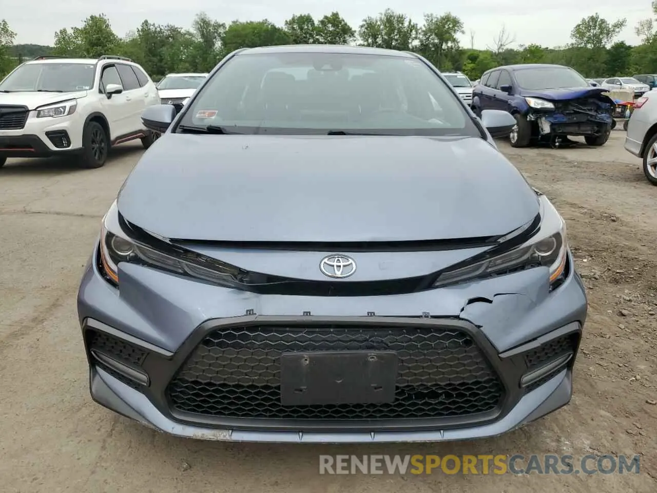 5 Photograph of a damaged car JTDP4RCE7LJ008352 TOYOTA COROLLA 2020