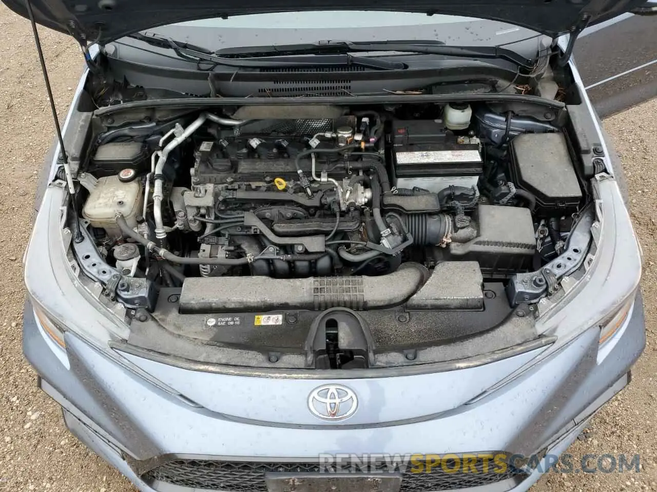 11 Photograph of a damaged car JTDP4RCE7LJ040413 TOYOTA COROLLA 2020