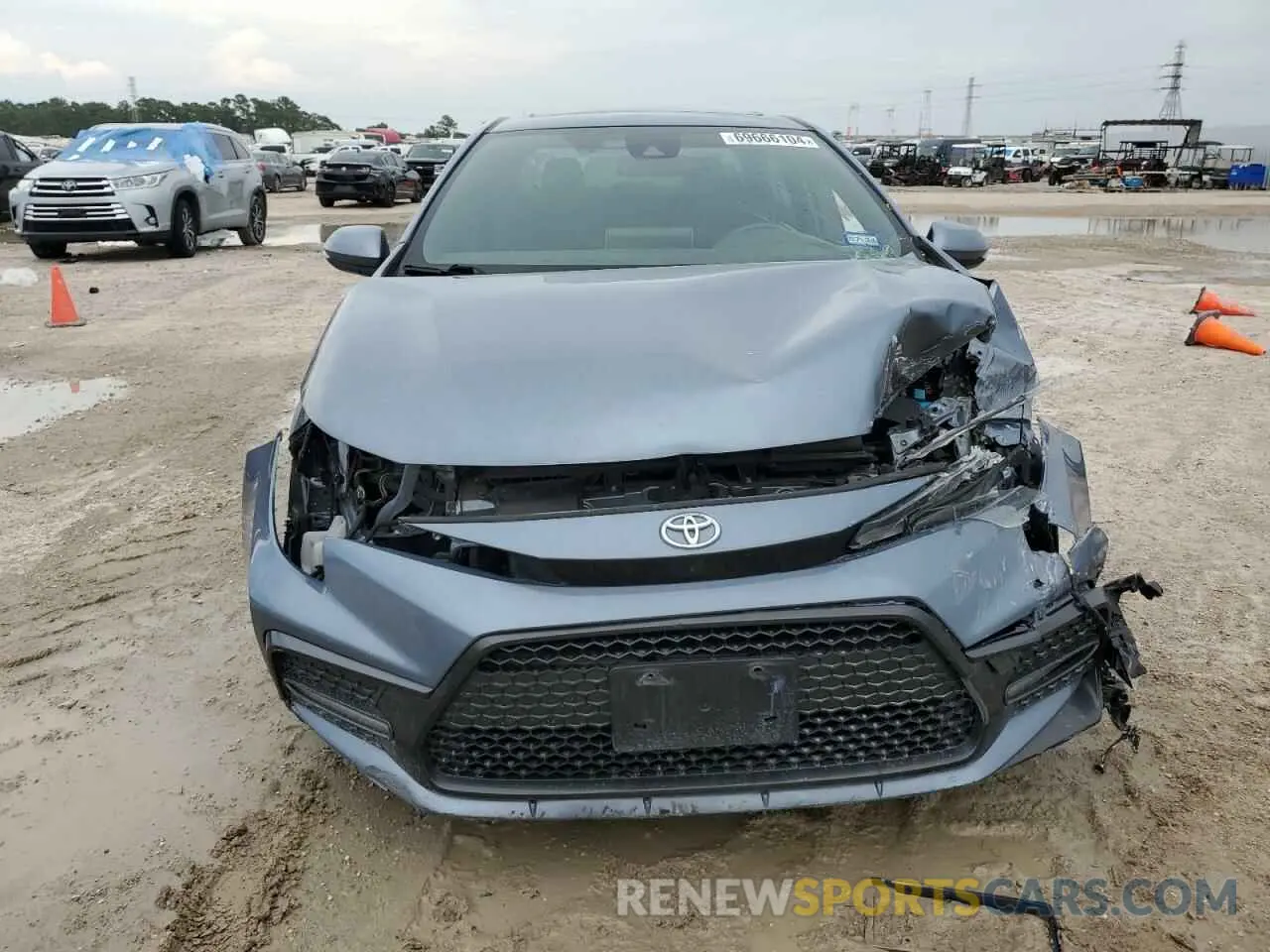 5 Photograph of a damaged car JTDP4RCE8LJ006531 TOYOTA COROLLA 2020