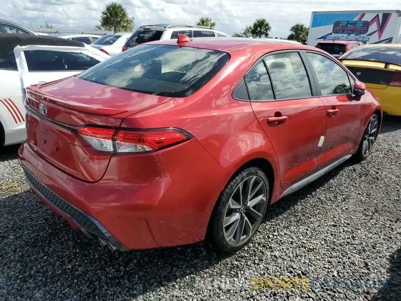 3 Photograph of a damaged car JTDP4RCE8LJ016265 TOYOTA COROLLA 2020