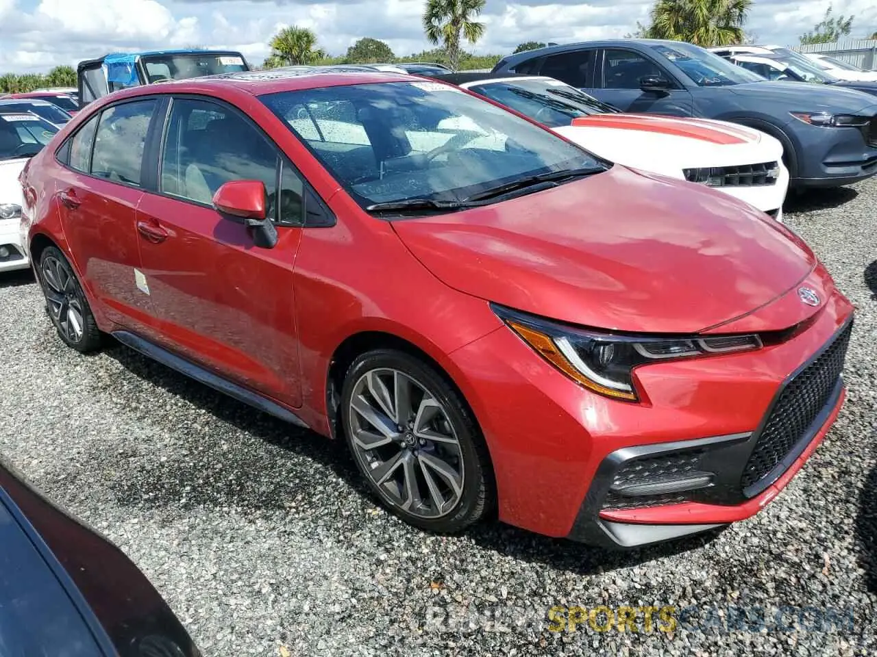 4 Photograph of a damaged car JTDP4RCE8LJ016265 TOYOTA COROLLA 2020