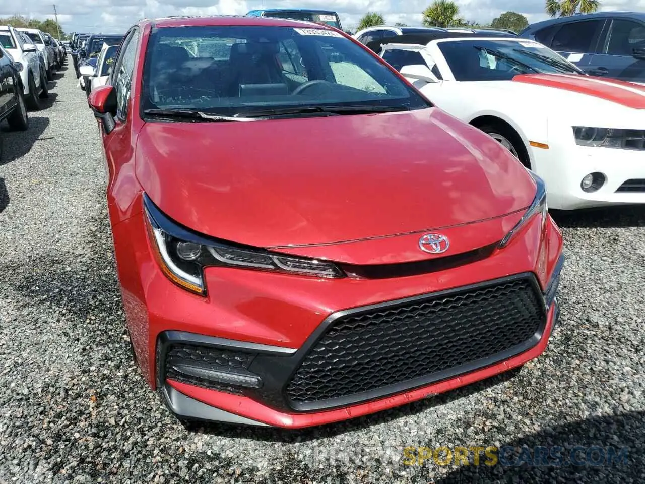 5 Photograph of a damaged car JTDP4RCE8LJ016265 TOYOTA COROLLA 2020