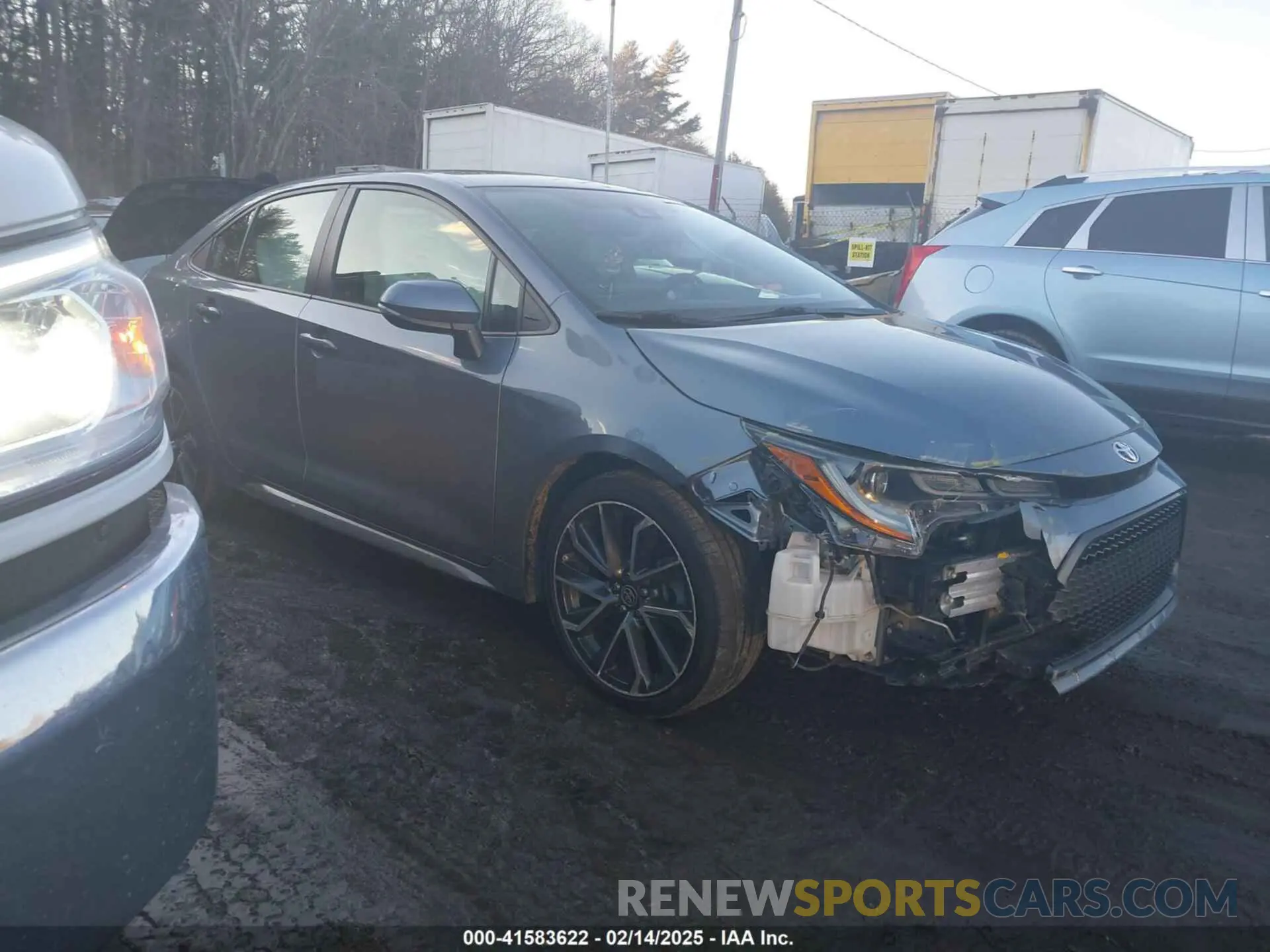 1 Photograph of a damaged car JTDP4RCE8LJ032031 TOYOTA COROLLA 2020