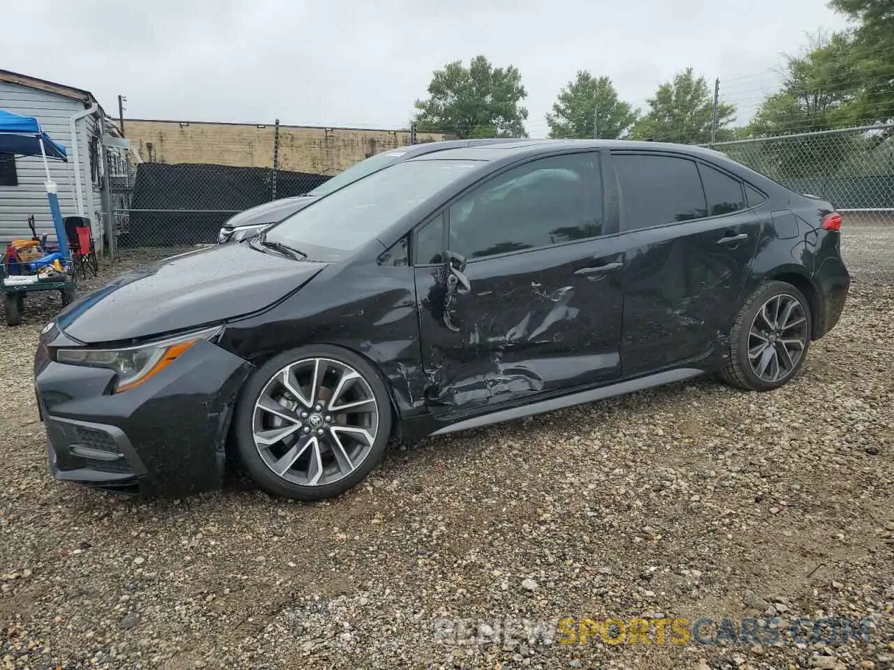 1 Photograph of a damaged car JTDP4RCE8LJ038010 TOYOTA COROLLA 2020