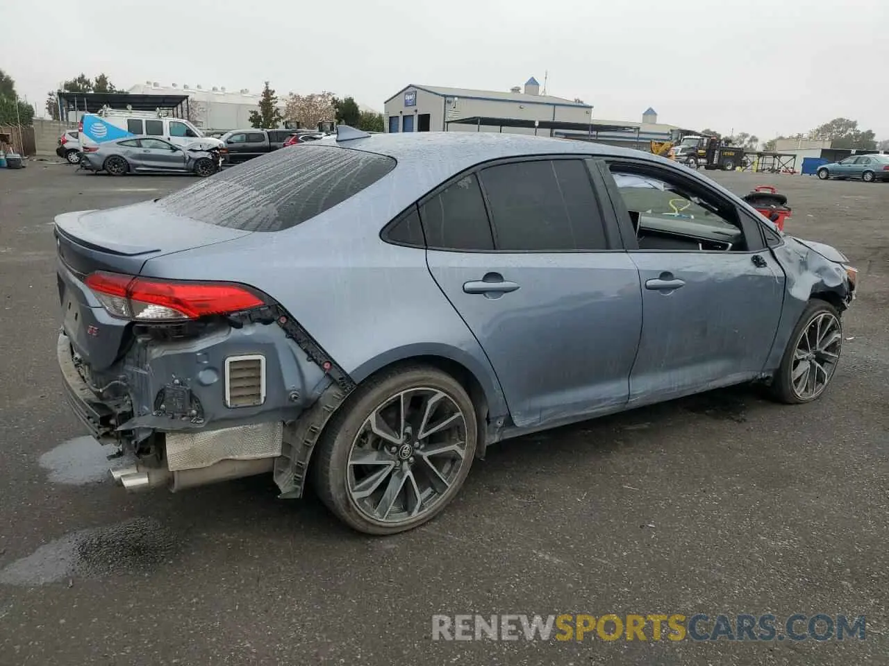 3 Фотография поврежденного автомобиля JTDP4RCE9LJ038629 TOYOTA COROLLA 2020