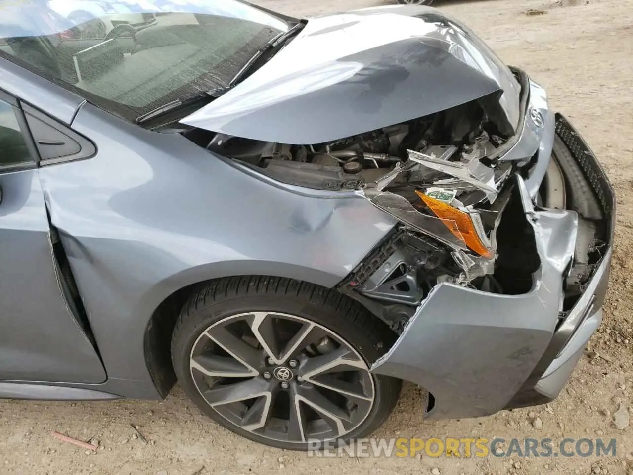 9 Photograph of a damaged car JTDP4RCEXLJ009740 TOYOTA COROLLA 2020