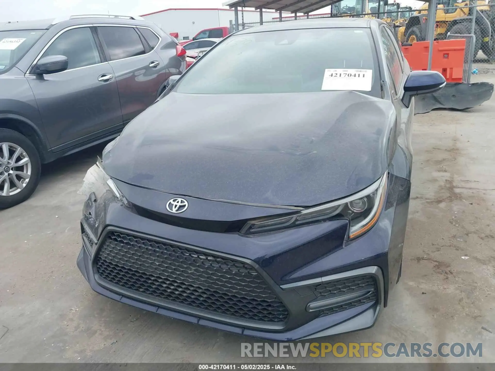 12 Фотография поврежденного автомобиля JTDP4RCEXLJ015151 TOYOTA COROLLA 2020