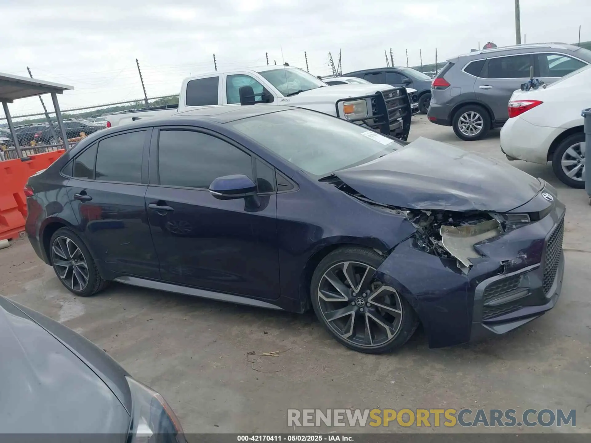 13 Фотография поврежденного автомобиля JTDP4RCEXLJ015151 TOYOTA COROLLA 2020